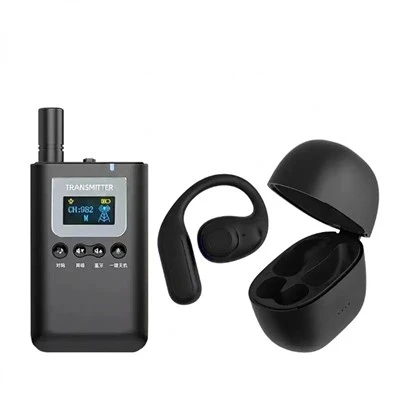 Sistem audio pentru ghid turistic fără interferențe anti-